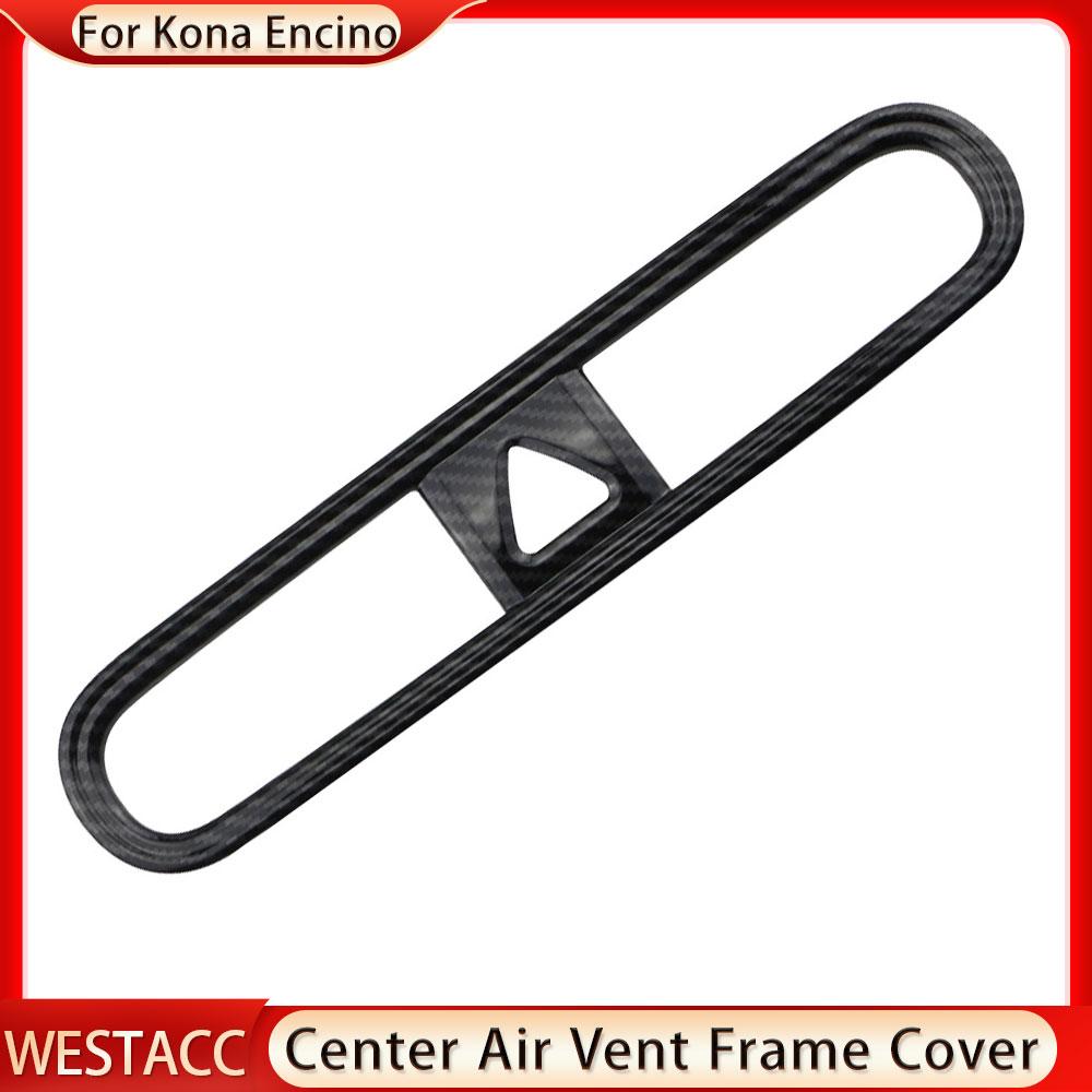 Car Center A/C Aer Condiționat Capac Aerisire Cadru pentru Hyundai Kona Encino Kauai 2017 - Interior SUV