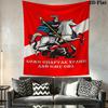 Spartak Moscow Power Wall Hanging Printed Fabric Blanket Decorative Tapestries for Bedroom Living Room Home Decor