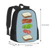 Blt Perfection Blueprint Tm Hot Sale Schoolbag Backpack Fashion Bags Burger Blt Blueprint Technical Science Engineering Food