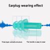 10pcs Silicone Corded Ear Plug with Lanyard Reusable Hearing Protection Noise Reduction Safe Work Comfortable Earplugs Earmuff