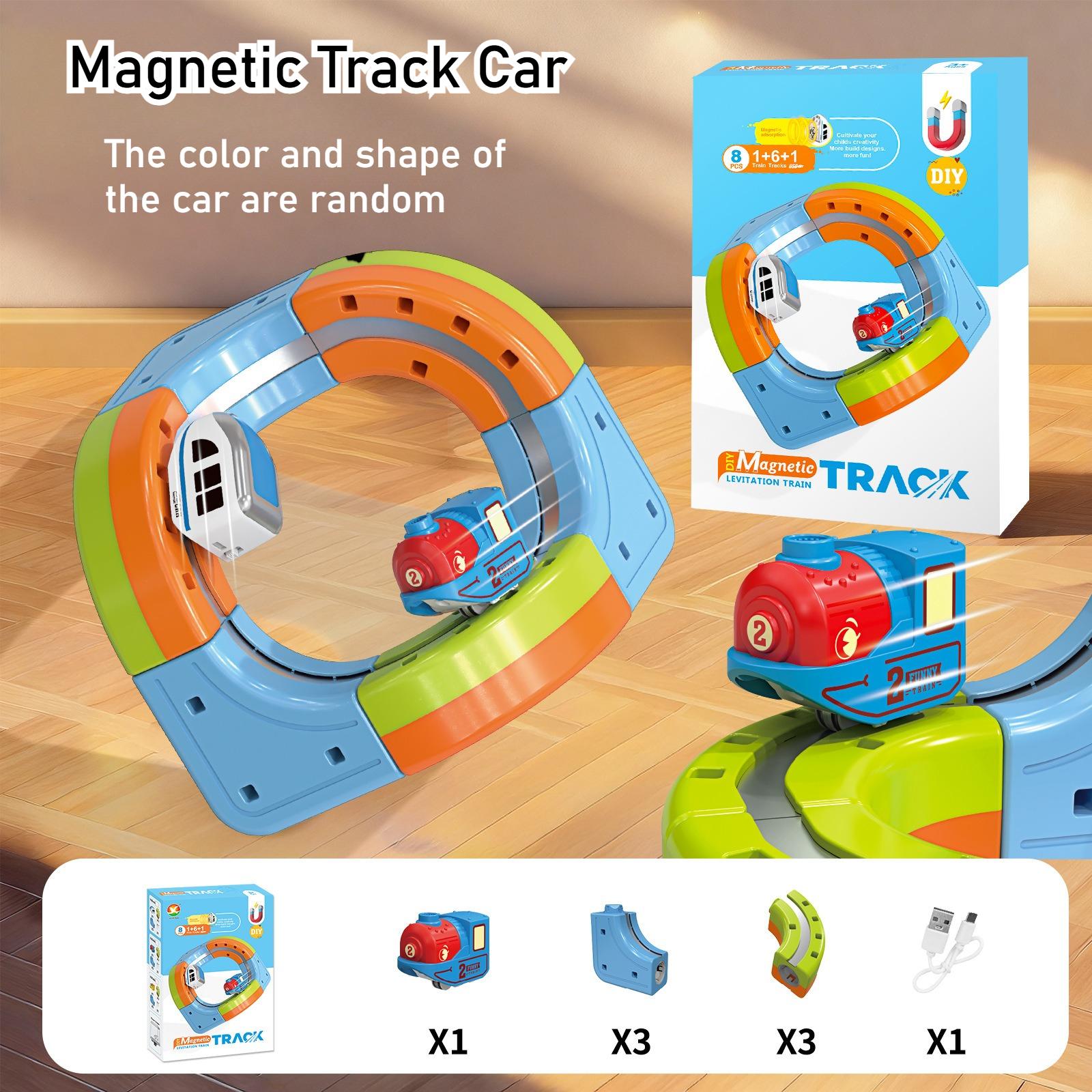 

Сделай сам Магнитный Универсальный Электрический Мини Поезд Высокоскоростная Железная Дорога Магическая Адгезия Трехмерная Трасса Монтессори Развивающая Детская Игрушка