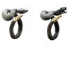 Rattlesnake Head Ring Trendy Ruffian And Handsome For Men And Women Domineering Temperament Like Advanced Personality Live Index Finger Ring