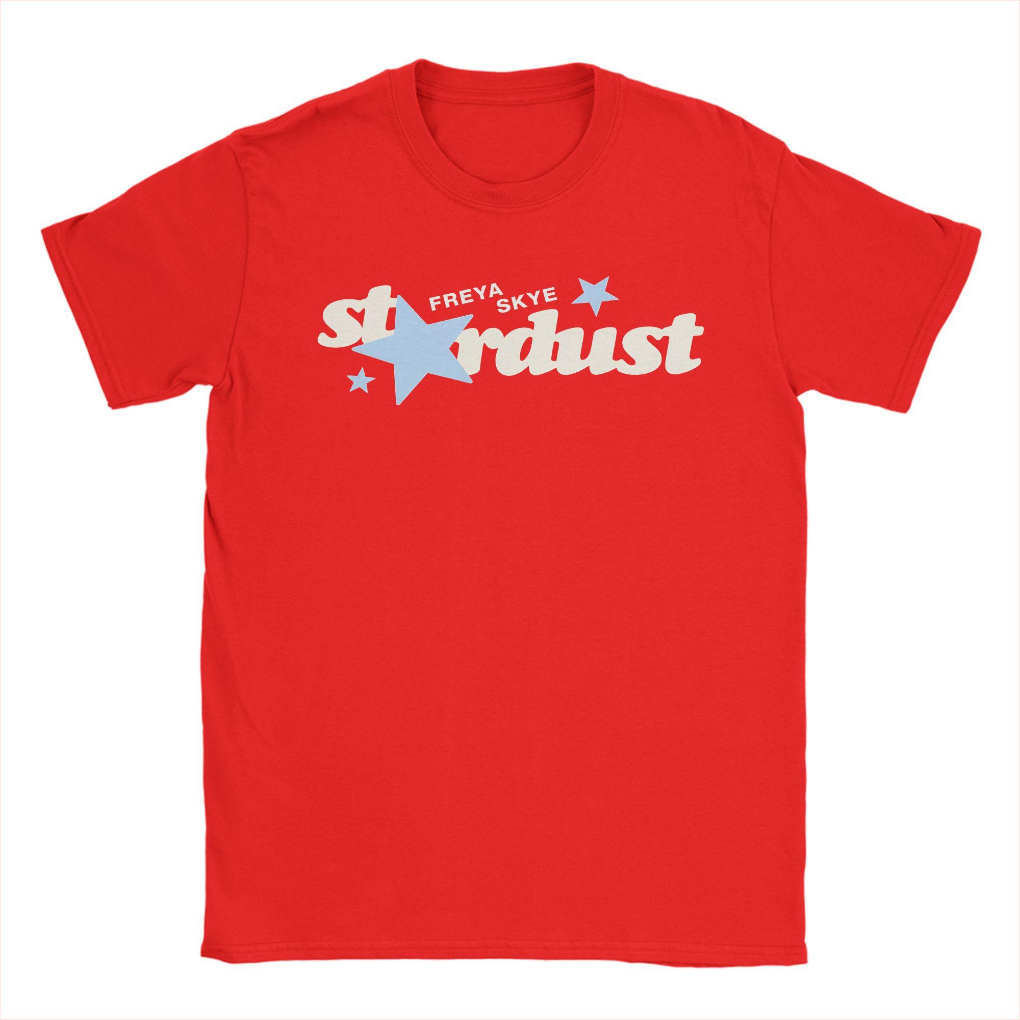

Mens Freya Skye Stardust T Shirts Pure Cotton Clothes Cool Short Sleeve Round Collar Tees Plus Size TShirt S