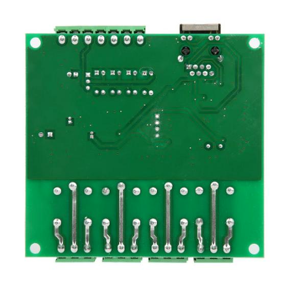 4-Channel Network Relay Controller, DC12V-24V, Supports High/Low Trigger, UDP, TCP Client/Server Modes