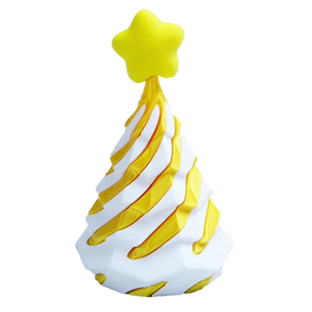 3D Printed Cone-Shaped Toys Christmas Trees Spiral Tabletops Decompression Decorations Children'S Push And Push Music Gifts