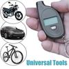Car Tire Pressure Gauge Auto Mini Keychain LCD Digital Display Tire Air Pressure Tester Meter Car Motorcycle Tire Safety Alarm