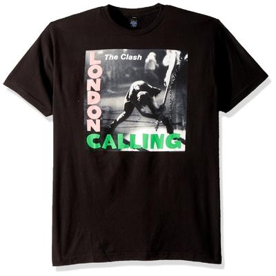 FEAMERCH THE CLASH London Calling T-shirt Slim Fit 2XL Strummer NUOVA