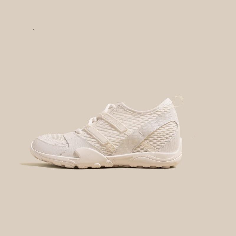 Summer new barefoot shoes women's mesh breathable retro casual running sports shoes