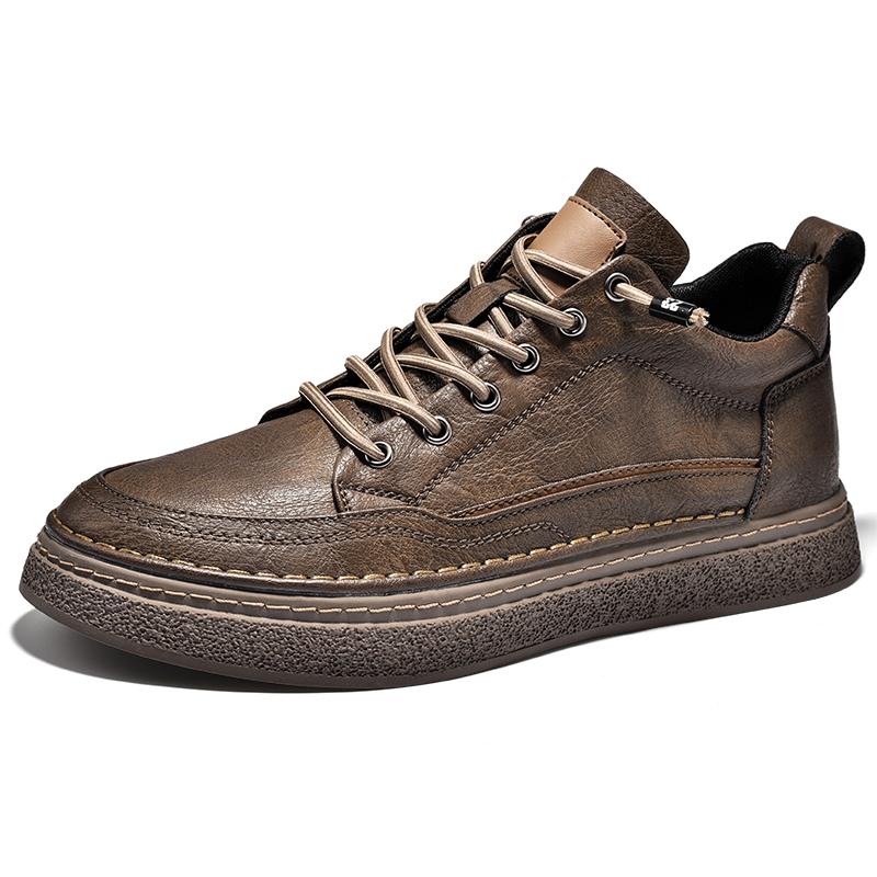 Handgemachte Herren Loafer Echtes Leder Herren Oxfords Schuhe Mode Stil Schuhe Schnürschuhe Männliche Sneakers Flats Fahren Bootsschuhe