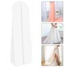 High Quality Long Wedding Dess Bag Cover Evening Dress Dust Cover Bridal Garment Storage Bag New Wedding Dust Cover