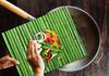 Glass Plate Cutting Board 52X40 Bamboo