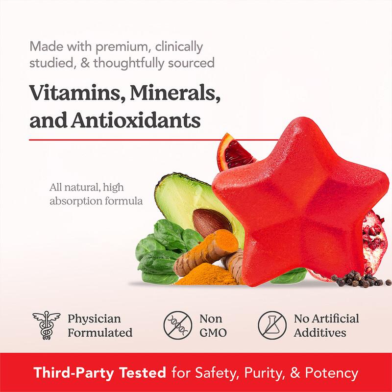 Gummy Stars™, Superfruit Medley, 60 Vegan Gummies