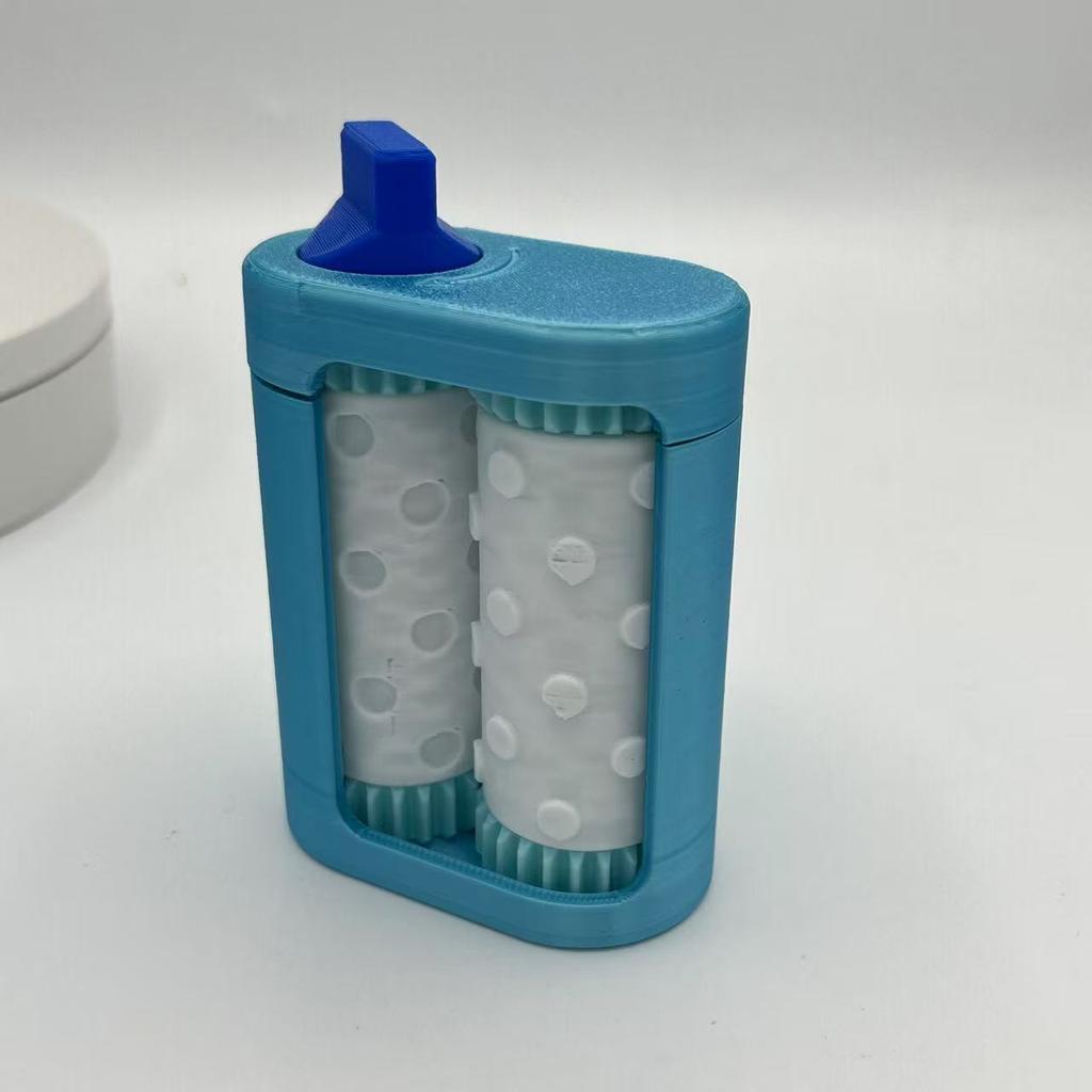 Handgeprägtes Kartenprägegerät, 3D-Texturdrucker mit Doppelwalze für Visitenkarten und Bastelprojekte