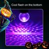 Accessories LED Spinning Windmill Halloween Glow Stick Rotating Light Toy Music Luminous Sticks