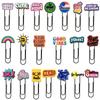 Colorful Cartoon Creative Paperclip Bookmark for Office & DIY Projects