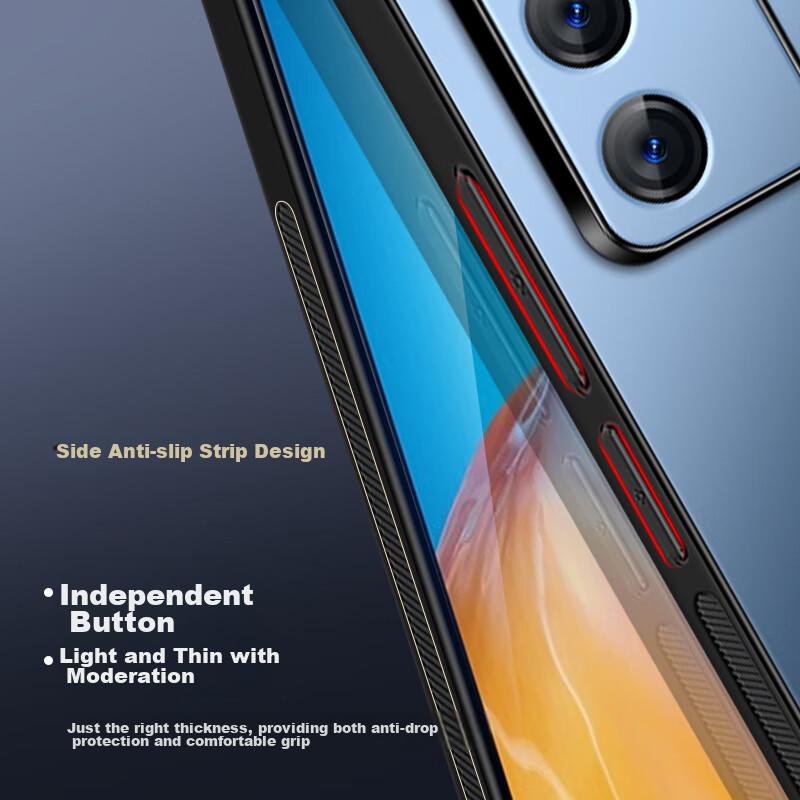Huawei P40 Phone Case, P40 Protective Cover, AG Frosted Lens Integrated Full Protection Shockproof Soft Case, HUAWEI Simplen, Outer, Sapphire Blue
