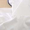 Girls' White Summer Dress V-Neck Polo Pleated Dress for School 5-12 Years Girls Clothing
