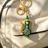 Decorative Pot Keychain Retro Teapot with Rhinestones, Ethnic Style Pitcher Key Handbag Ornament Charm Ring, Pendant for Handbags Backpacks