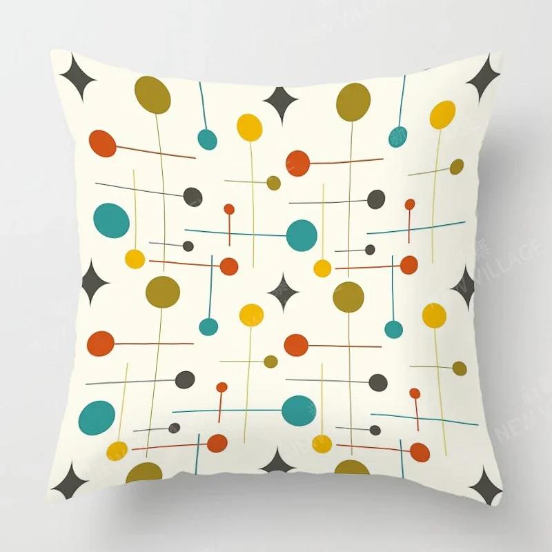 Nordic Fall Home Decor Autumn Throw Pillow Case Sofa Cushion Cover Modern X  X X  X Geometry