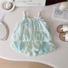 Korean Girls' Summer Outfit Set Children's Shorts and Suspender Two-piece Set Summer