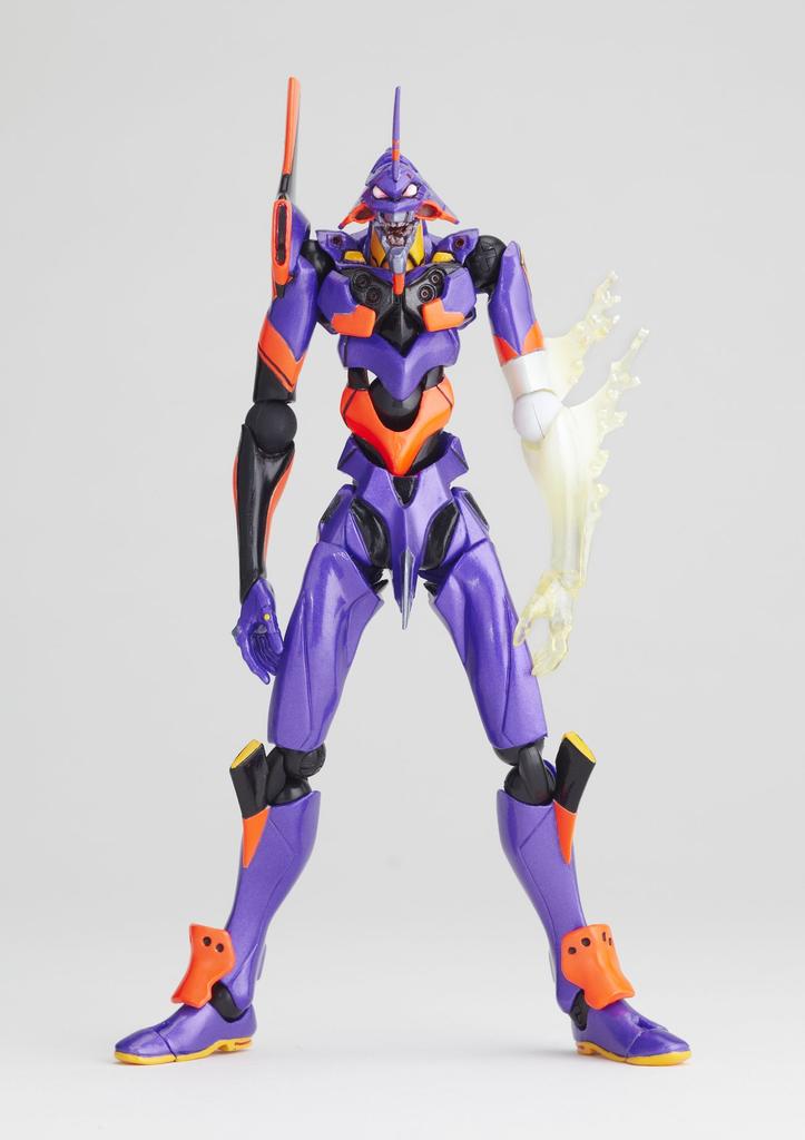 Legacy OF Revoltech Evangelion Nová kinoverze Zničená Evangelion Probuzení Edition Jednotka 01 140mm malovaná pohyblivá figurka verze cca. ABS a PVC