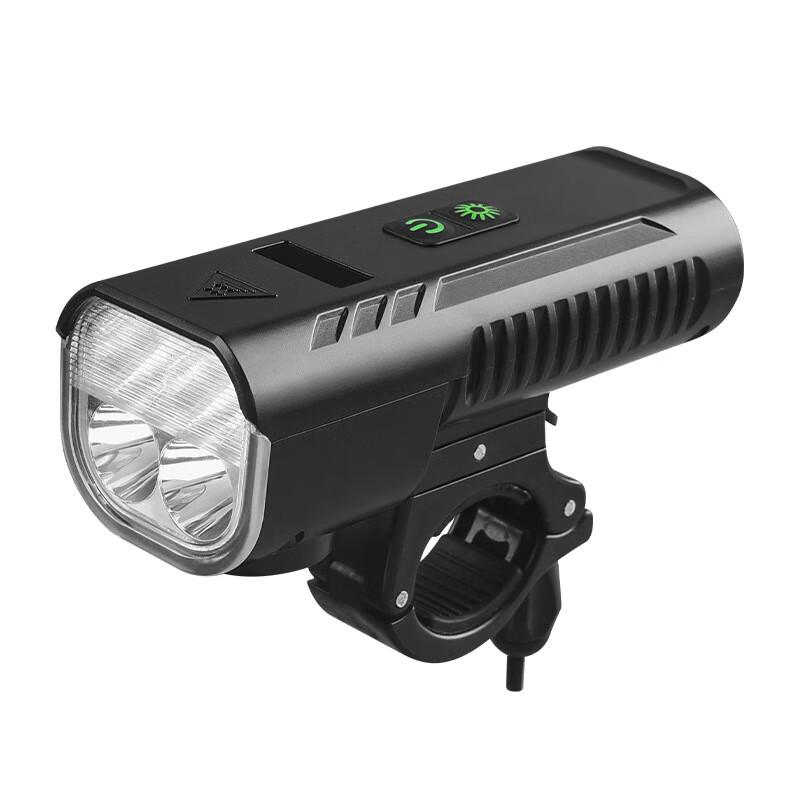 GEETHA USB Rechargeable Bike Light with Horn