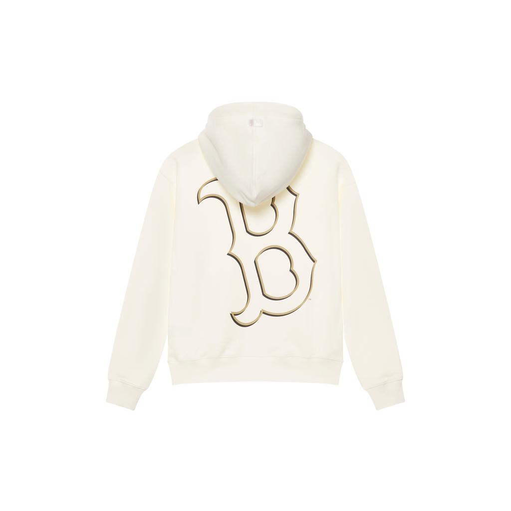 New MLB Boston Red Sox Basic Collection 24FW Sweatshirt Unisex Cream 3ATRB0544-43CRS