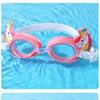 Kreslený Barevný Poník Dětské Potápěčské Brýle Dětské Plavecké Brýle Vodotěsné Proti Zamlžování Nastavitelné Brýle