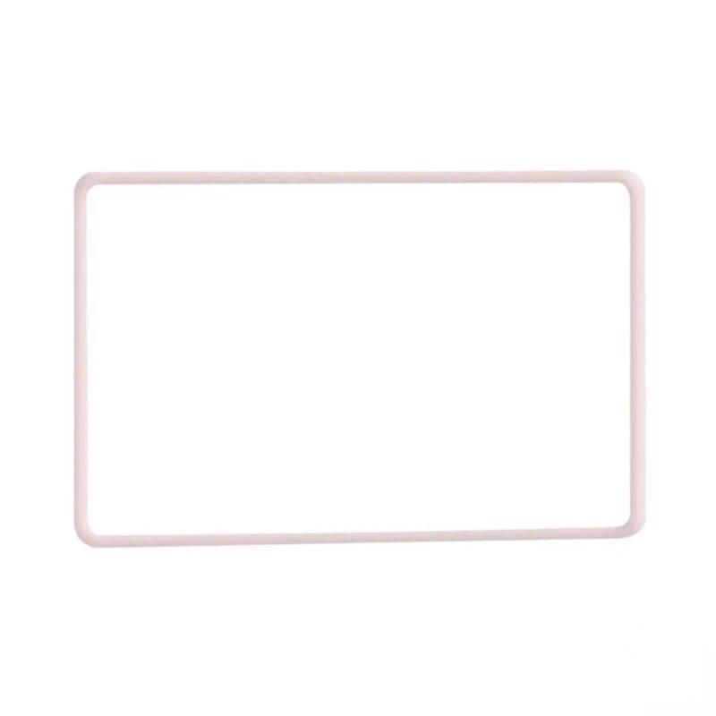 

Защитная пленка для экрана для Tesla Model 3 Y, силиконовая защитная накладка, центральное управление, навигация, автомобильные аксессуары, розовый, серый, белый розовый