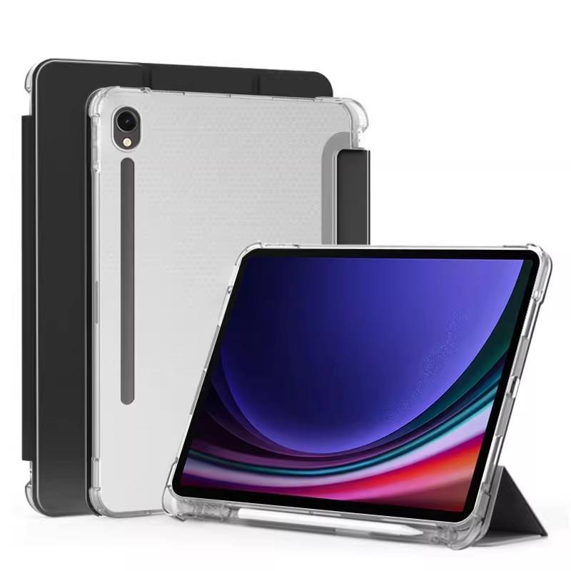 Voor Nieuwe Samsung Galaxy Tab S11 Ultra 14,6 , S10 Lite 10,9 Inch S10 FE S7 S6 Lite A11 A9 8.7 S9 S8 Plus met Penhouder Hoes Tab S10 FE Plus 13.1 zwart