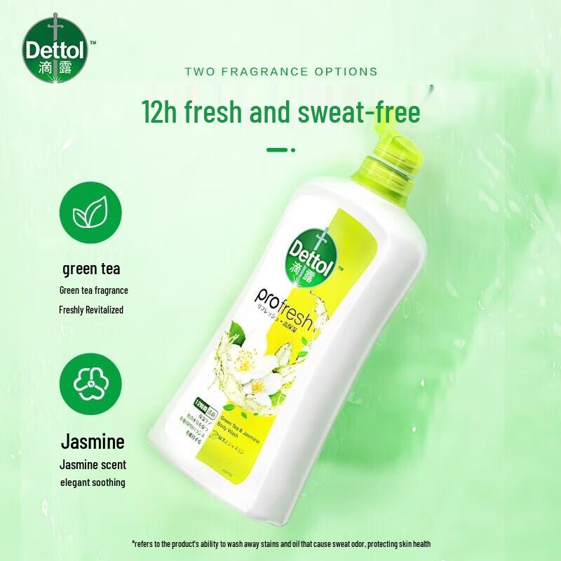 Dettol Refreshing Jasmine & Green Tea Shower Gel 950g