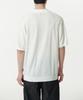 Musinsa Standard Boucle Slit Neck Knitted Polo Shirt [Ivory]