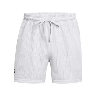 Shorts Masculino Casual Simples da Moda com Malha Confortável Branco 1383355-014