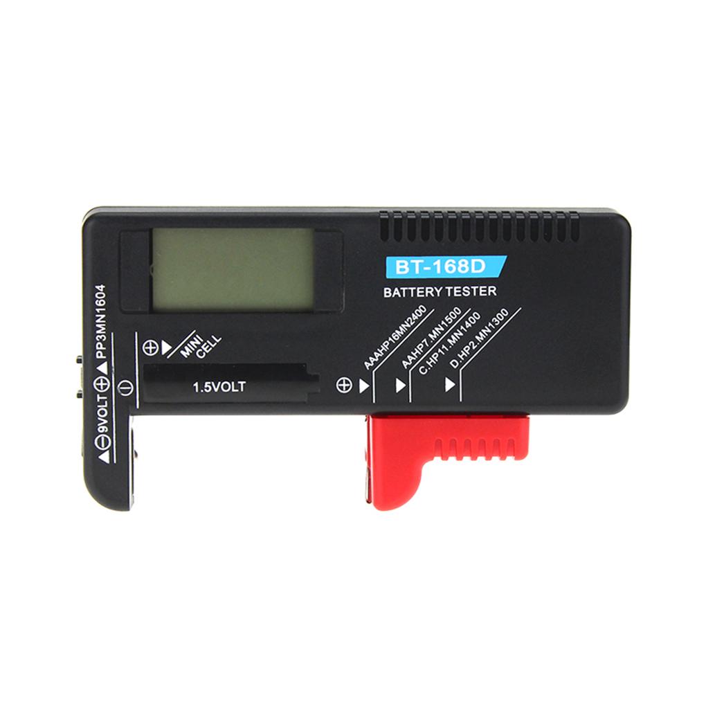 Buy BT168D Digital Battery Tester Volt Checker 9V 1.5V Button Cell