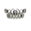 Hip Hop Gold Grillz Body Jewelry Vampire Hollow Grill Teeth Top & Bottom Grills Dental Mouth Punk Teeth Caps Cosplay Party