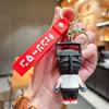 Anime-Charakter-Sammlerstücke Serie Chainsaw Man Hanam Schlüsselanhänger Puppen-Schlüsselanhänger für Tasche Anhänger Schlüsselhalter Kindergeburtstagsgeschenk