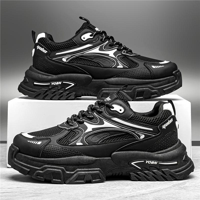 Casual Sports Shoes Mesh Platform Men's Shoes Versatile Dad Shoes Student Versatile Trendy Shoes