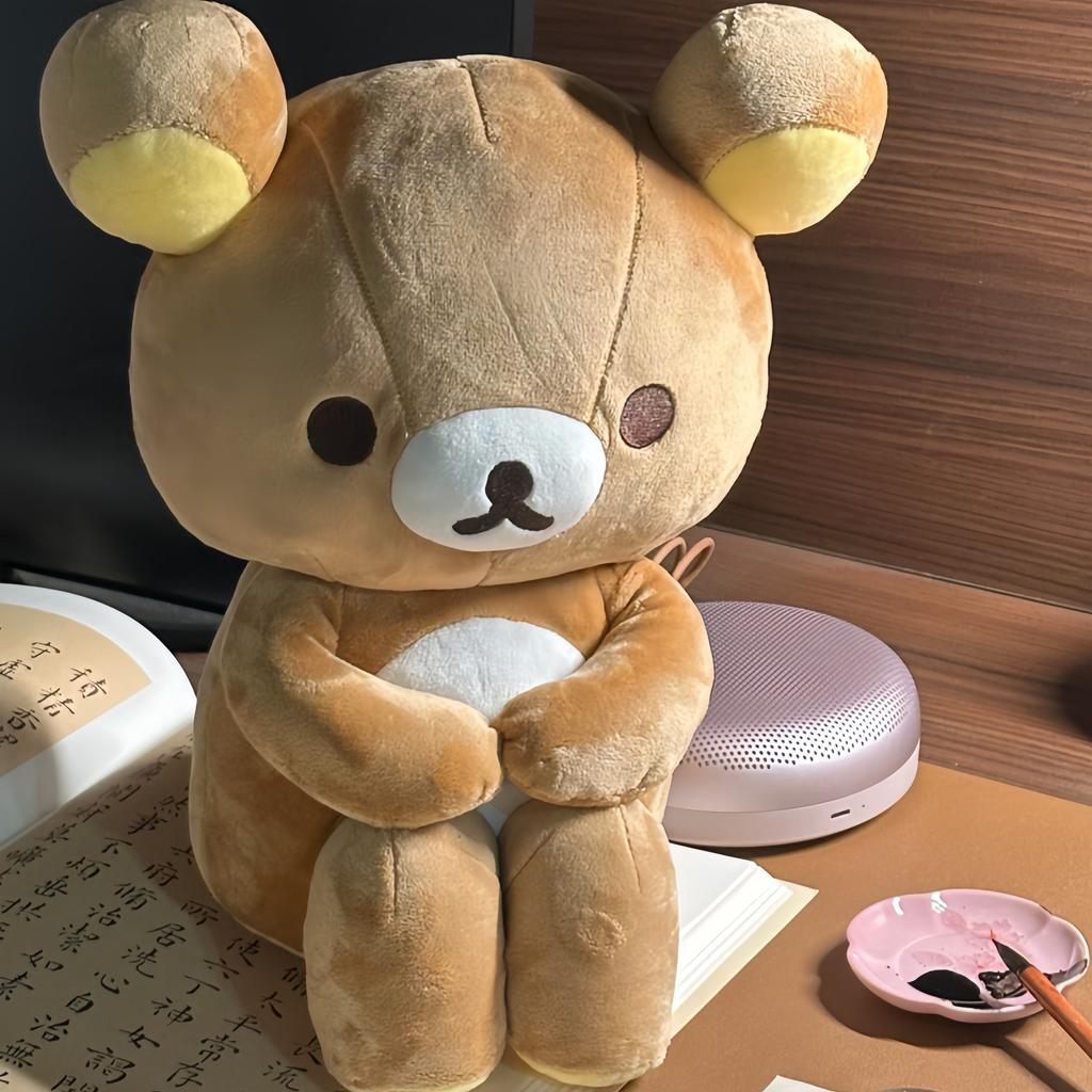 Relax Bear Sad Rilakkuma Plush Toy Teddy Bear Stuffed Animal Cartoon Pillow Kawaii Room Decor Cushion Children's Birthday Gift