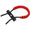 Compound Bow Wrist Sling Wrist Strap Braided Cord Rope Adjustable for Training ExercisingRed