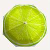 1pc Fresh Lime Slice Umbrella with Plastic Handle,Suitable for All Seasons Home Travel Outdoor UmbrellaM944