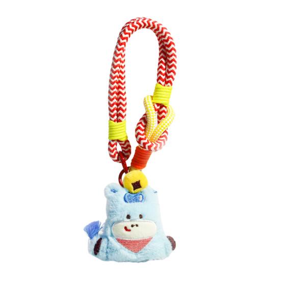 

Подвеска-пони Брелок Год Лошади Милая Форма Лошади Талисман на Удачу Легкий Портативный Брелок для Сумки Машины Подарок синий