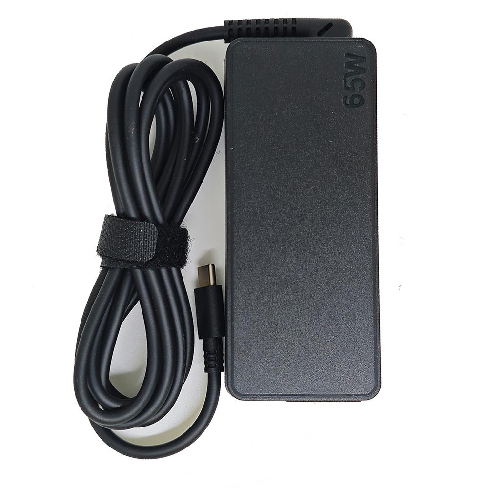 65W 20V 3.25A USB Type-C AC Laptop Power Adapter Charger For Thinkpad X1 Carbon Yoga X270 X280 T580 P51 P52s E480 E470