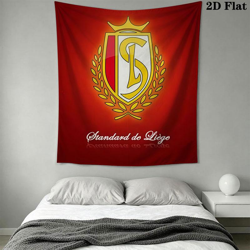 Standard Liège logo Wall Hanging Printed Fabric Blanket Decorative Tapestries for Bedroom Living Room Home Decor