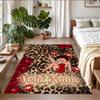 Crystal Velvet Rug Custom Name Text, Soft Non Slip Floor Mat Home DecorBetty Boop