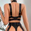 Newest Sexy Four-piece Underwear Set Women Sex Hollow Out Lingerie Set Sexy Bondage Women Lingerie