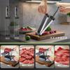 ZTQCSQ Raw Meat Slicer Meal Adjustable Thickness 2 or 4 mm Manual Quick for and for and Hot Pot Gray (Stable Grip), Prep, Cutter, Slicing, Shredding,