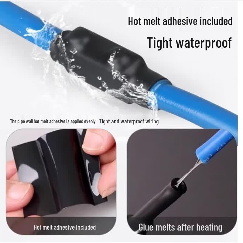 Adhesive Lined Heat Shrink Tubing, 4:1 Ratio, Waterproof
