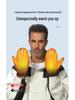 Men’s Winter Electric Heated Cycling Gloves – Rechargeable, Thick Velvet Lining, Motorbike Hand Warmers