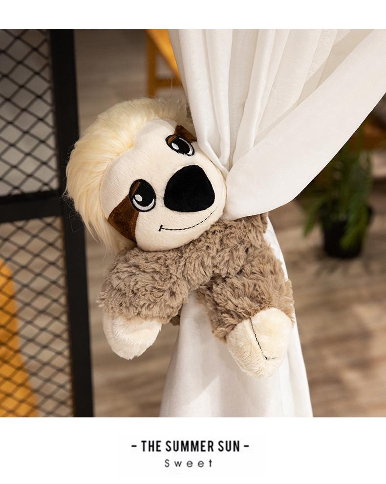 Fox & Raccoon Plush Toy - Realistic Wild Animal Sloth Doll Birthday Gift