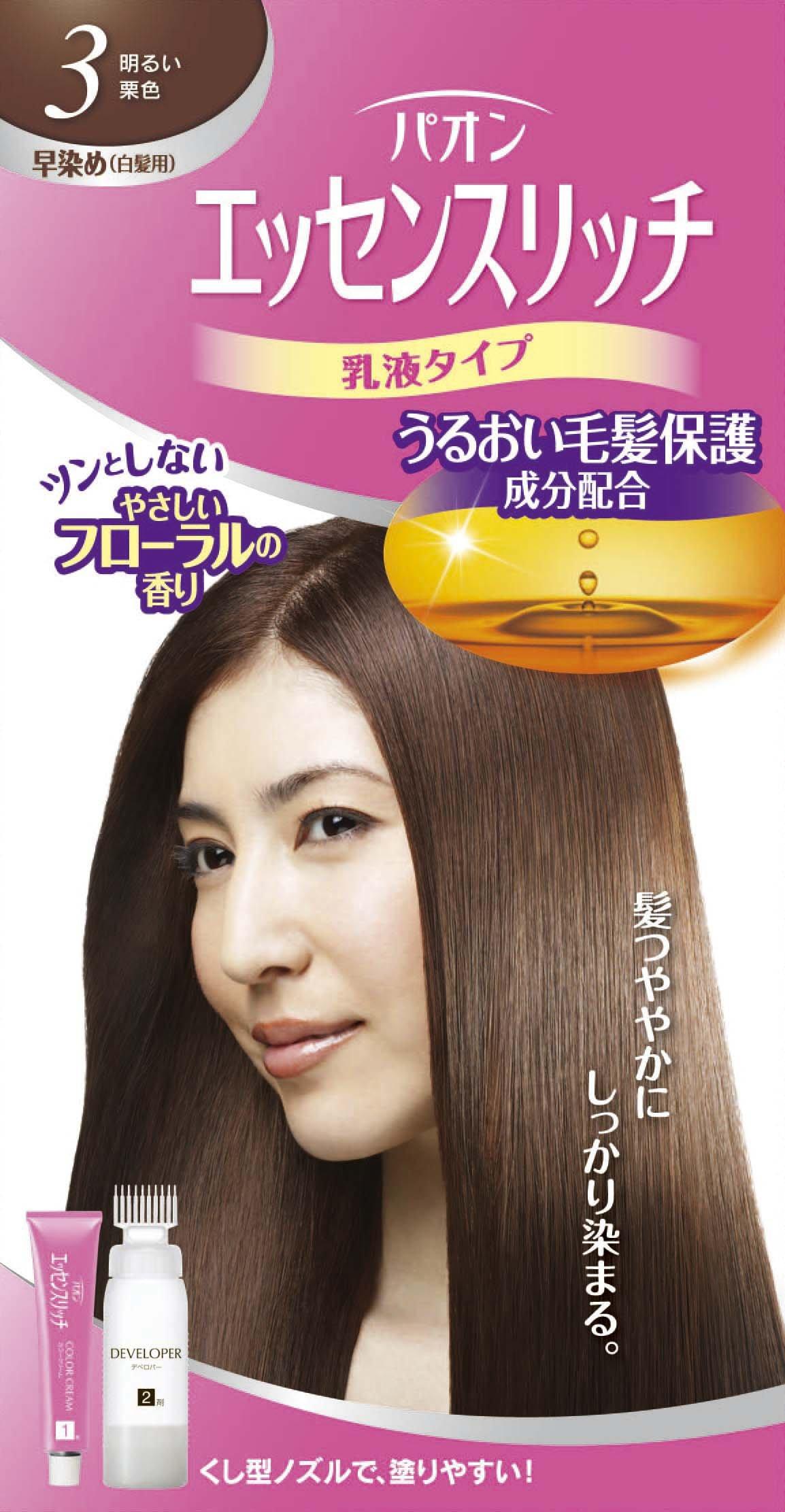 

PAON Essence Rich Эмульсия Тип 3 Светлый Каштан 50г+50мл